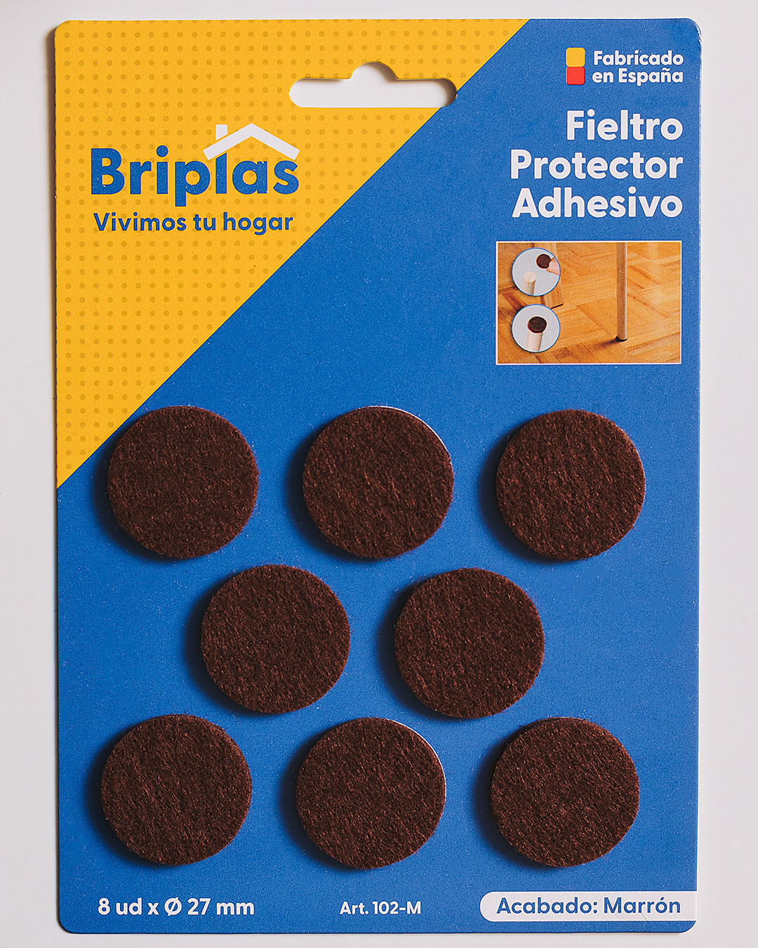 Fieltro Protector Adhesivo - REF.102-M. - Imagen 3