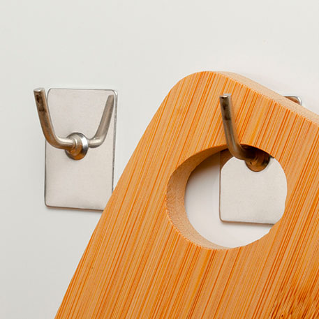 Percha de Acero Inox. Adhesiva - REF. 200 - Imagen 2