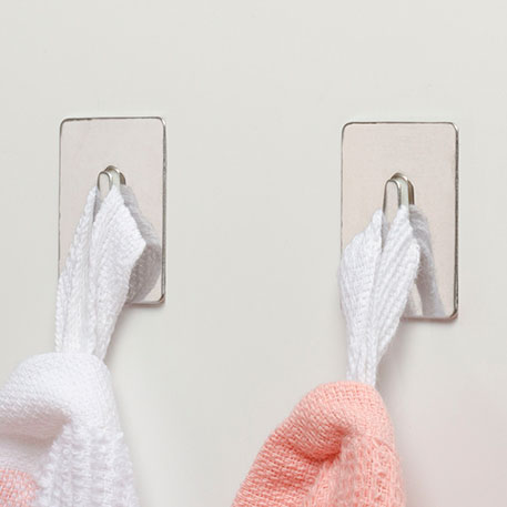 Percha de Acero Inox. Adhesiva - REF. 203 - Imagen 2