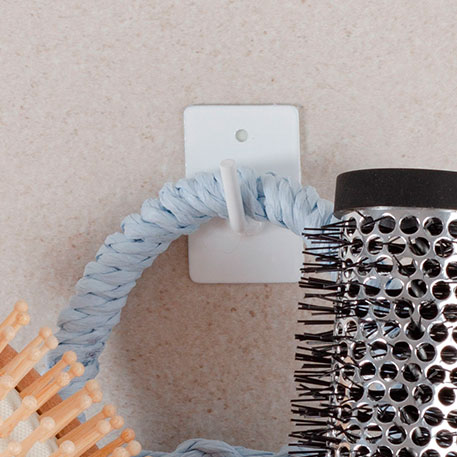 Percha de Acero Lacado Adhesiva - REF. 207 - Imagen 2