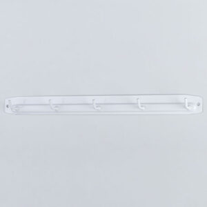 Percha Riel de Cocina 5 Ganchos Lacado REF. 241-L