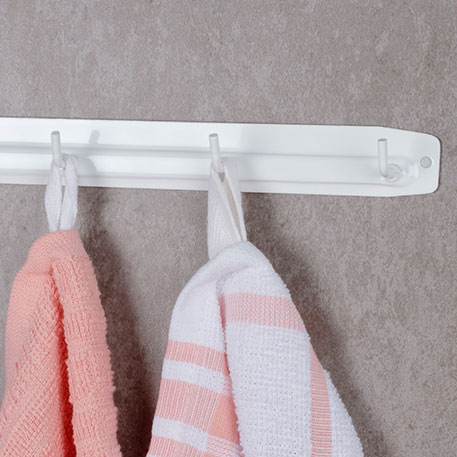 Percha Riel de Cocina 5 Ganchos Lacado REF. 241-L - Imagen 2