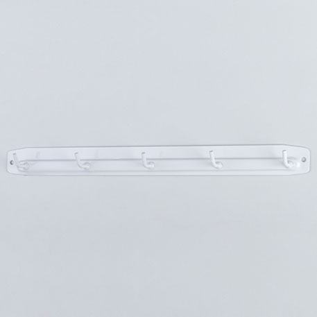 Percha Riel de Cocina 5 Ganchos Lacado REF. 241-L