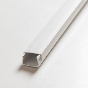 Canaleta Eléctrica Adhesiva PVC 20 x 12,5 mm - REF. 573-BAD